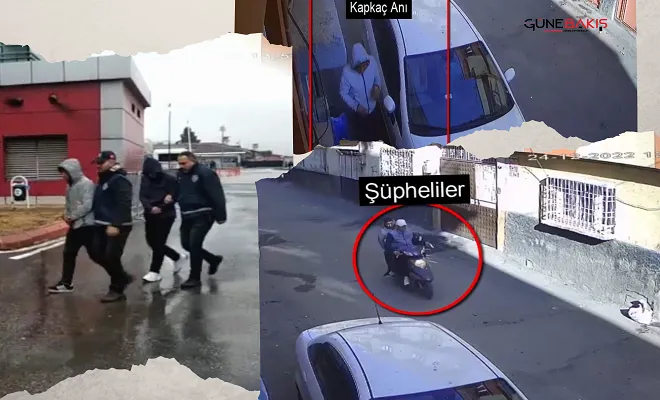 Gaziantep’te kapkaç zanlıları tutuklandı