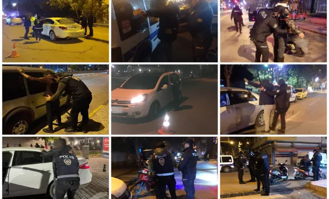 Gaziantep’te asayiş operasyonunda 425 kişi gözaltına alındı