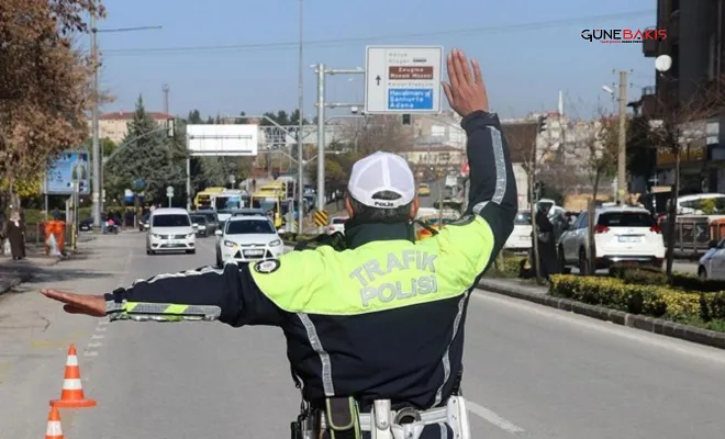 Gaziantep'teki trafik denetiminde 5 bin 689  sürücüye ceza yazıldı