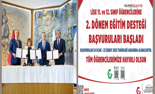 Büyükşehir’den 11 ve 12’inci sınıflara 1200 TL eğitim desteği