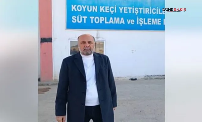 Gaziantep DKKYB Başkanı Türkman, birliklerine kayyum atanmasına süt tesisi önünde tepki gösterdi