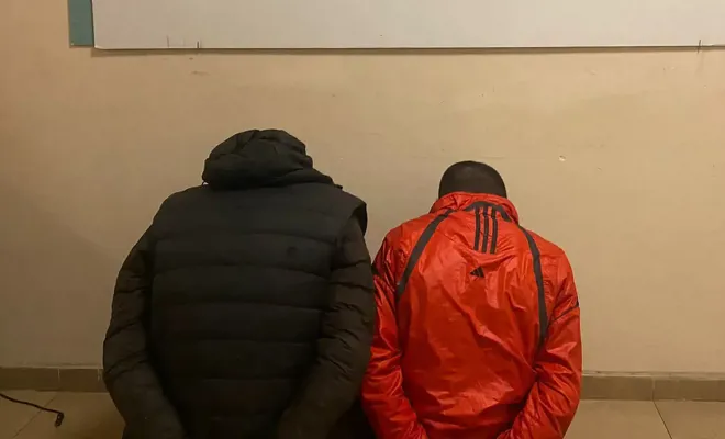 Gaziantep'te araçla işyerine giren hırsızlar yakalandı