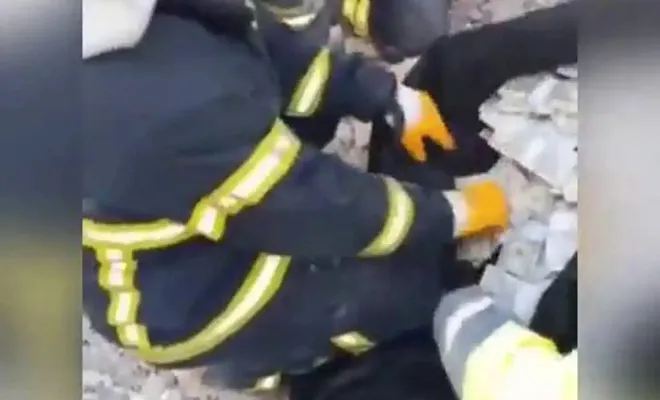 Gaziantep’te itfaiyecilerden örnek davranış