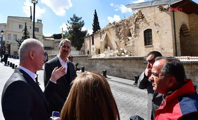 Gaziantep’te depremde hasar gören tarihi yapılar restore edilecek