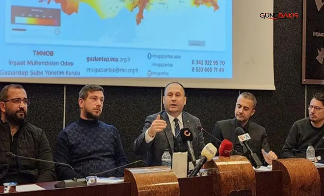 İMO Gaziantep şubesinden yeni bir yapı denetim sistemi oluşturulması talebi