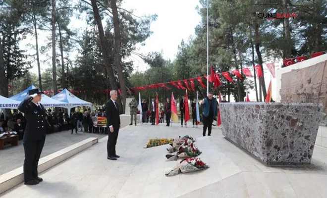Şehit Şahinbey mezarı başında dualarla anıldı