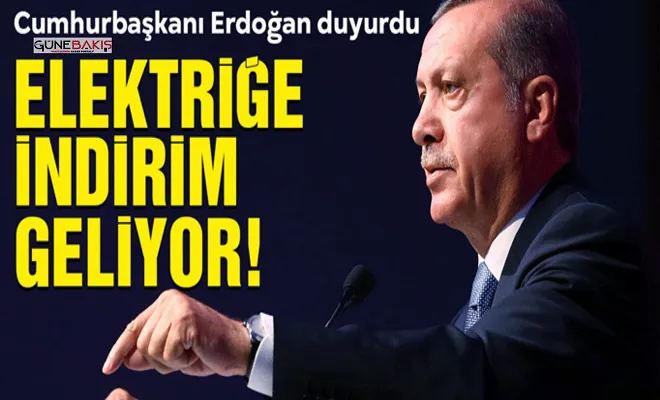 Cumhurbaşkanı Erdoğan: Elektrikte nisan ayından itibaren yüzde 15 indirime gidiyoruz