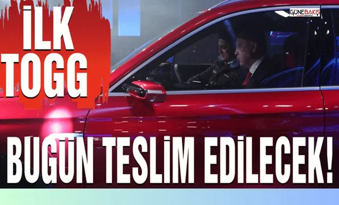 İlk Togg bugün Erdoğan'a teslim ediliyor!