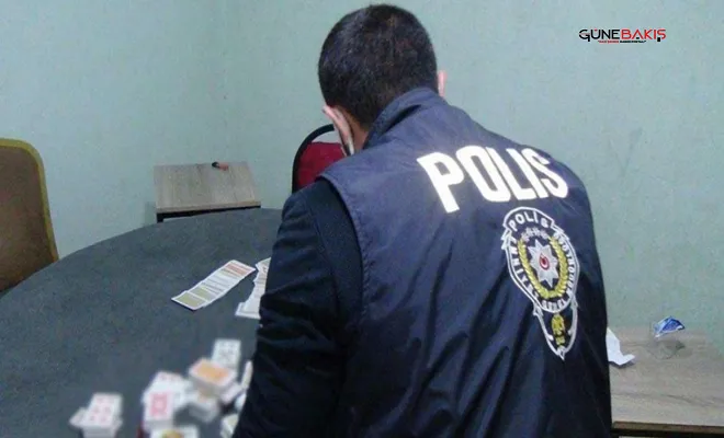Gaziantep'te kumarhane operasyonu: 4 şahıs gözaltına alındı