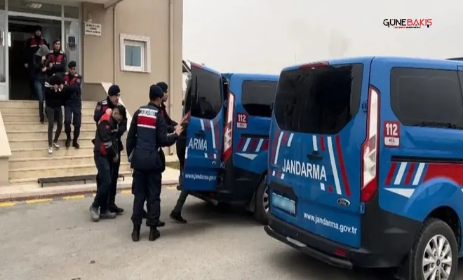 Gaziantep'te araması bulunan 25 kişi tutuklandı