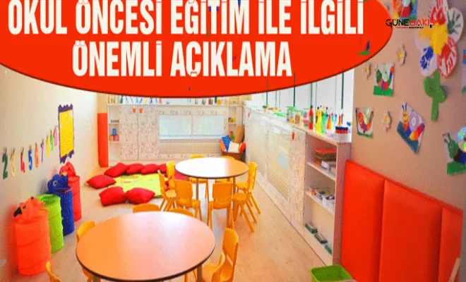 Okul öncesi eğitim ücretleri kaldırıldı