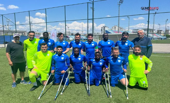 Şahinbey Ampute hedefe doğru emin adımlarla ilerliyor 3-0