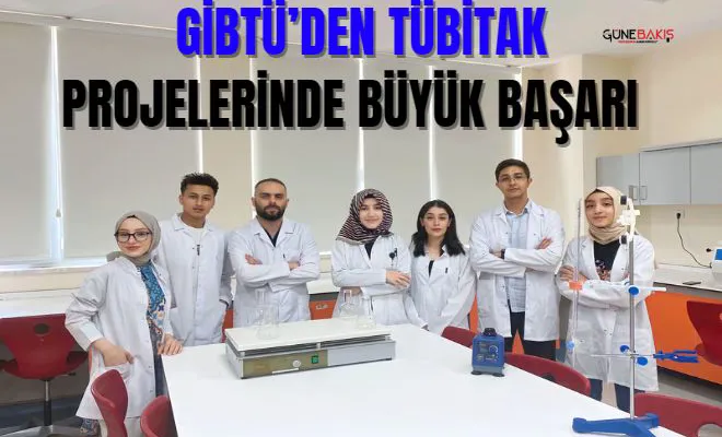 Gibtü’den Tübitak 2209-a Projelerinde büyük başarı