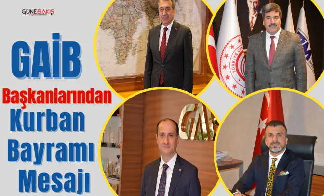GAİB başkanlarından kurban bayramı mesajı