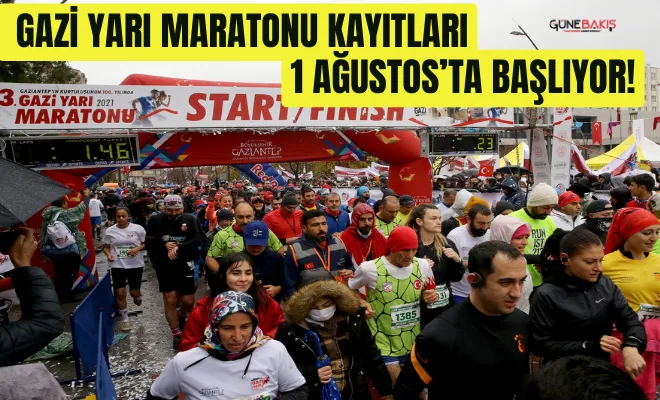 Gazi Yarı Maratonu kayıtları 1 Ağustos’ta başlıyor! 