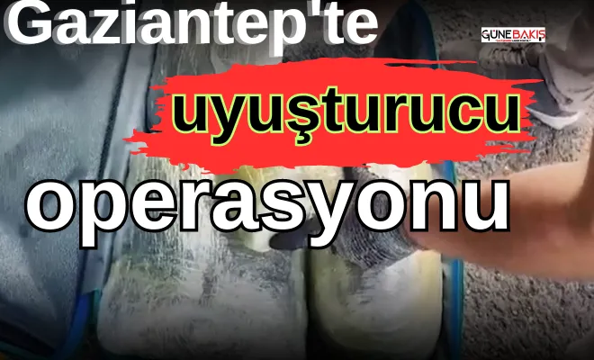 Gaziantep'te şüpheli araçta uyuşturucu bulundu