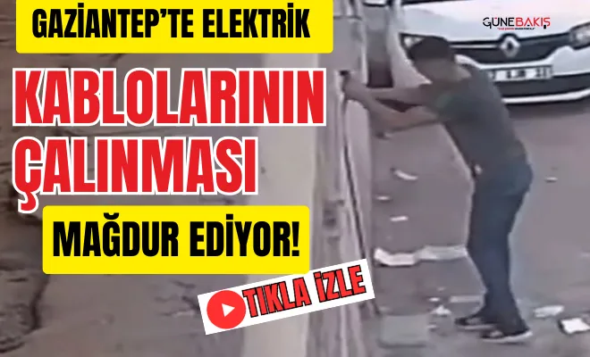 Elektrik kablolarının çalınması halkı mağdur ediyor!