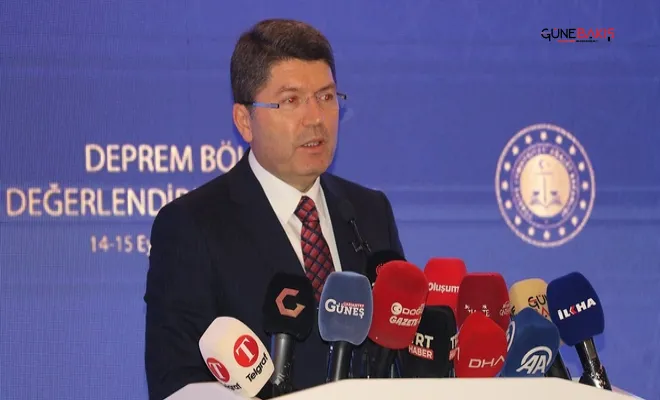 Adalet Bakanı Tunç, Deprem Bölgesi Değerlendirme Toplantısı’na katıldı