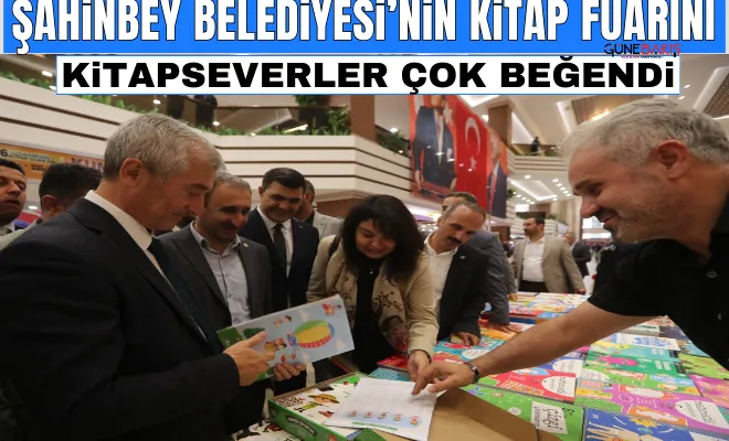 Şahinbey Belediyesi’nin kitap fuarını kitapseverler çok beğendi