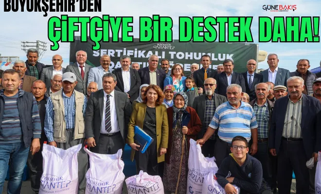 Büyükşehir’den çiftçiye bir destek daha! 