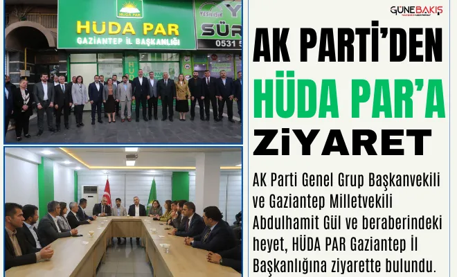 AK Parti’den HÜDA PAR’a ziyaret