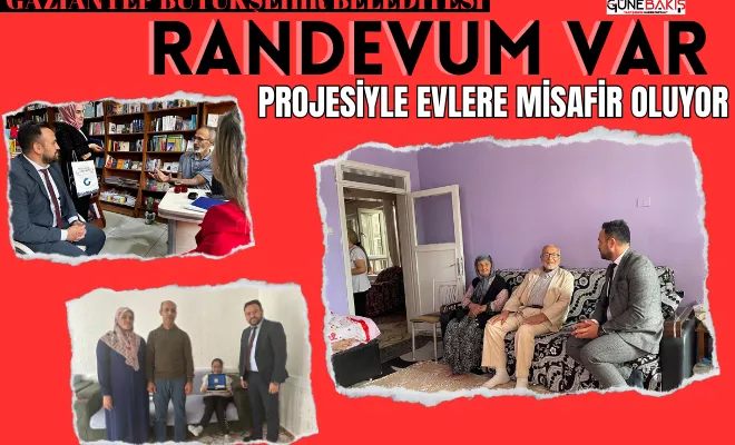 Büyükşehir, “randevum var” projesiyle evlere misafir oluyor