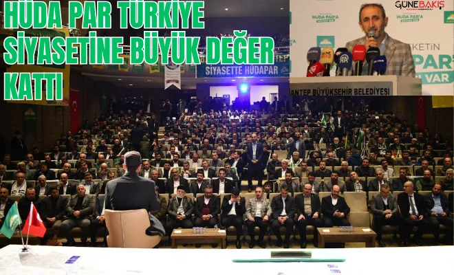 Gaziantep Milletvekili Demir: HÜDA PAR Türkiye siyasetine büyük değer kattı