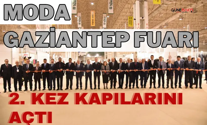 Moda Gaziantep Fuarı 2. kez kapılarını açtı