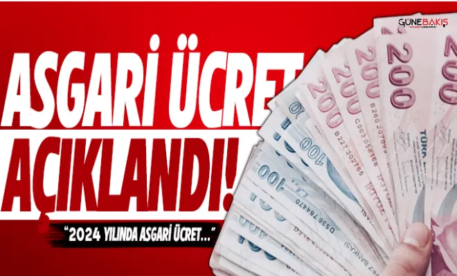 2024 asgari ücret açıklandı!