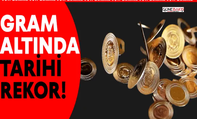 Altın fiyatlarında yeni rekor!