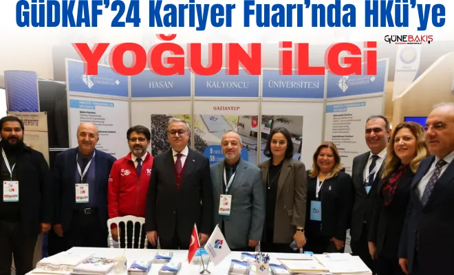 GÜDKAF’24 Kariyer Fuarı’nda HKÜ’ye yoğun ilgi