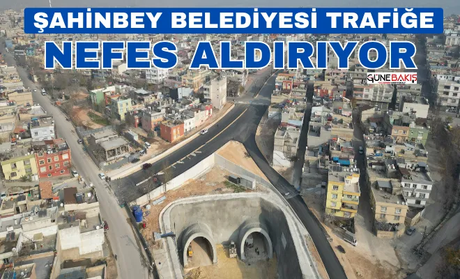 Şahinbey Belediyesi trafiğe nefes aldırıyor