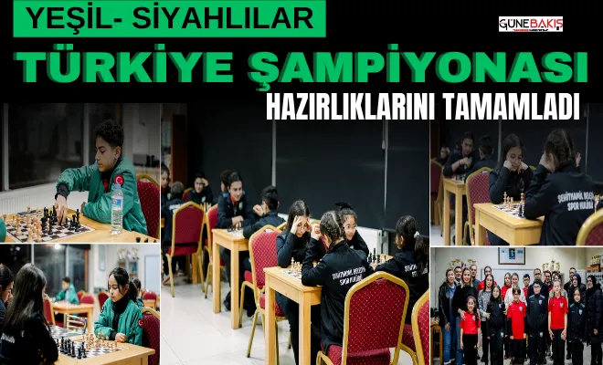 Yeşil- siyahlılar, Türkiye Şampiyonası hazırlıklarını tamamladı