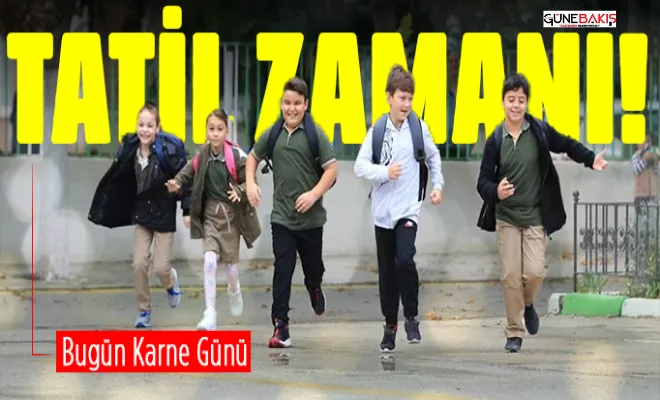19 milyondan fazla öğrenci için tatil zamanı