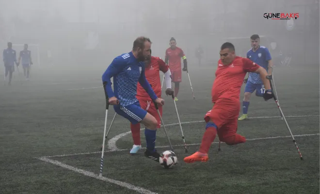 Şahinbey Ampute farklı galibiyet 10-0