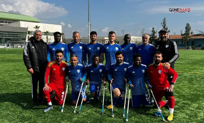 Şahinbey Ampute galibiyetle döndü 2-1