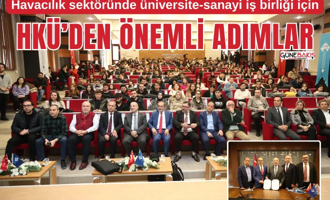 Havacılık sektöründe üniversite-sanayi iş birliği için HKÜ’den önemli adımlar