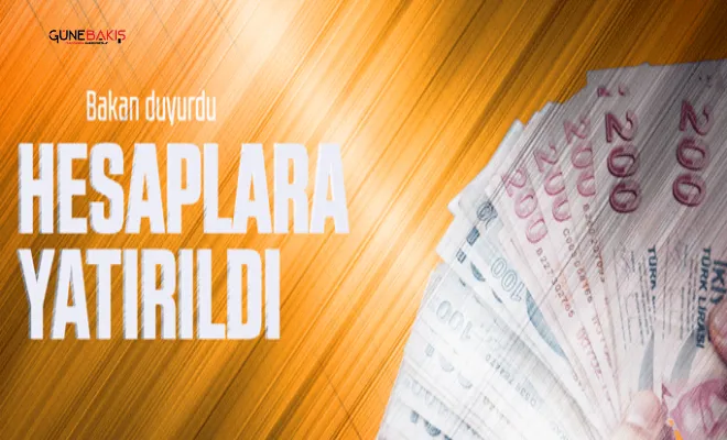 Yaşlı ve engelli aylıkları hesaplara yatırıldı