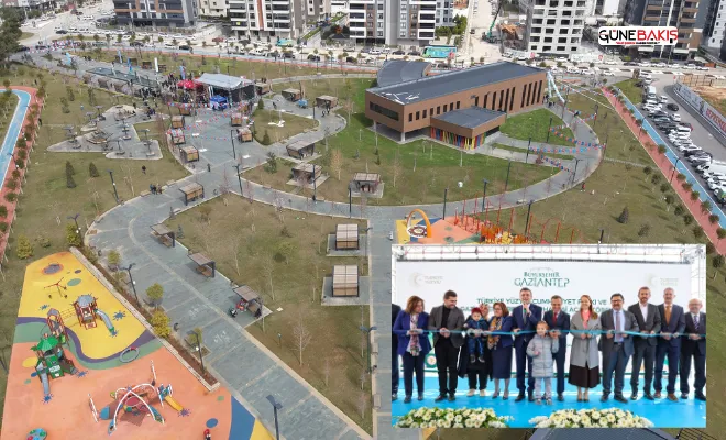 Türkiye Yüzyılı Cumhuriyet Parkı ve Gaziantep Bebek Kütüphanesi açıldı
