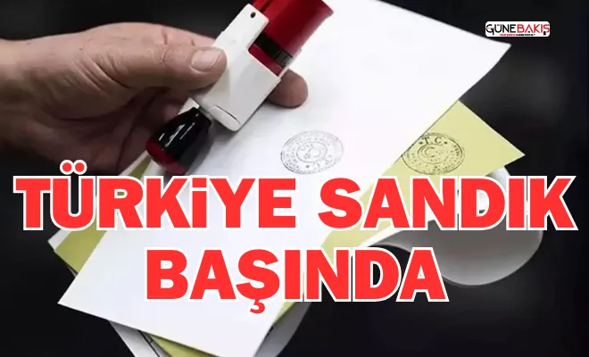 Yerel yöneticileri seçmek için oy verme işlemi başladı