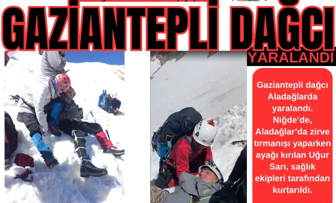 Gaziantepli Dağcı Skorski Helikopter ile kurtarıldı