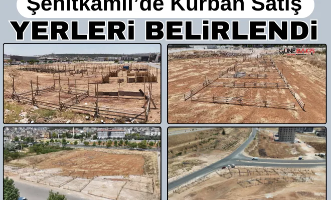 Şehitkamil’de Kurban satış yerleri belirlendi