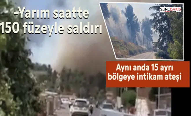 Yarım saat süren intikam saldırısı! Bakanlar toplanıyor! Aynı anda 15 bölgeye saldırı