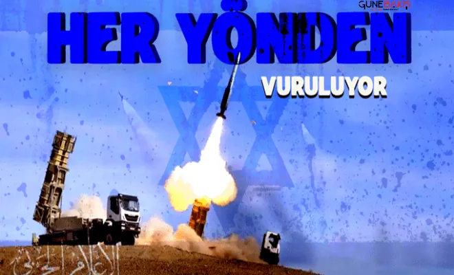 Her yönden vuruluyor! Şafak vakti El-Arkab füzeleriyle 3 operasyon!