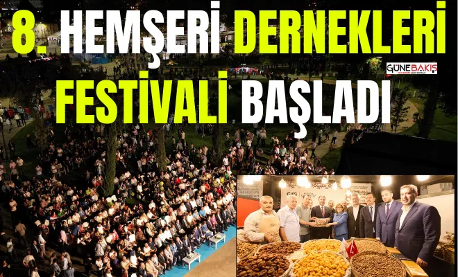 8. Hemşeri dernekleri festivali başladı
