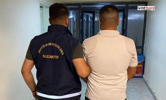 Gaziantep’te 26 Yıl hapis cezası bulunan uyuşturucu taciri yakalandı