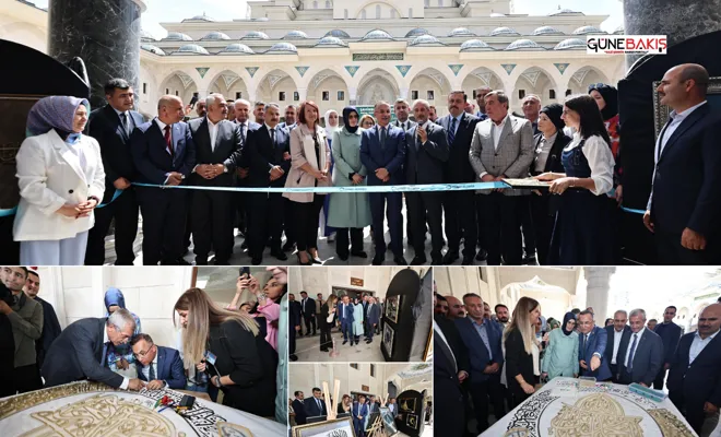 Gaziantep’te kadınların el emeği göz nuru eserleri sergileniyor