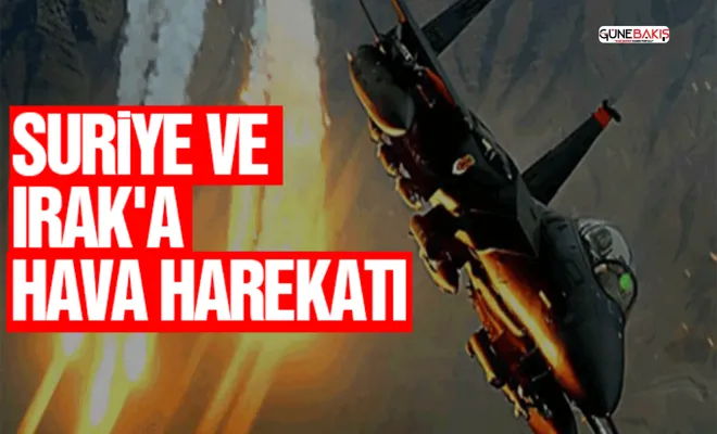 Suriye ve Irak'a hava harekatı