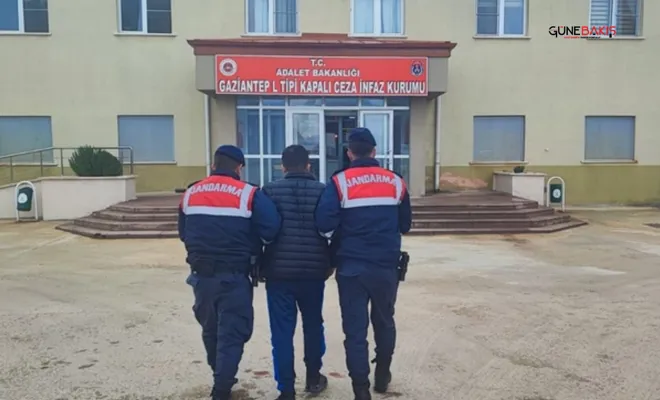 Gaziantep'te "yağma" suçundan hapis cezası bulunan şahıs yakalandı