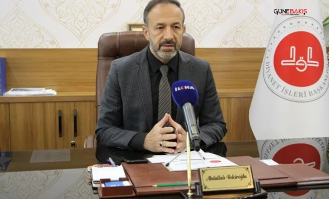 Müftü Bekiroğlu: Üç ayları af ve mağfiretimiz için vesile kılalım